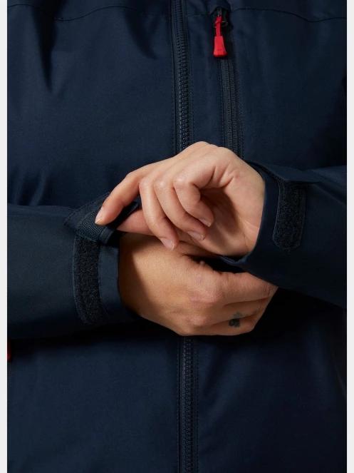 Helly Hansen W Crew Hooded Midl Jacket 2.0 női vitorlás kabát sötétkék színben 6