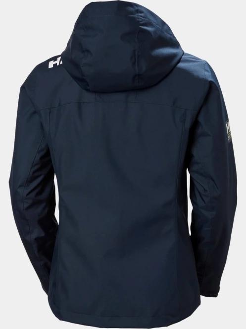 Helly Hansen W Crew Hooded Midl Jacket 2.0 női vitorlás kabát sötétkék színben 8