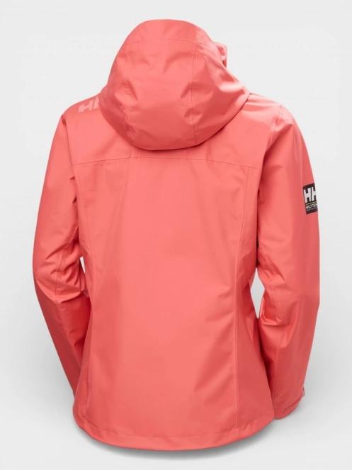 Helly Hansen W Crew Hooded Jacket 2.0 női vitorlás kabát rózsaszín színben 9