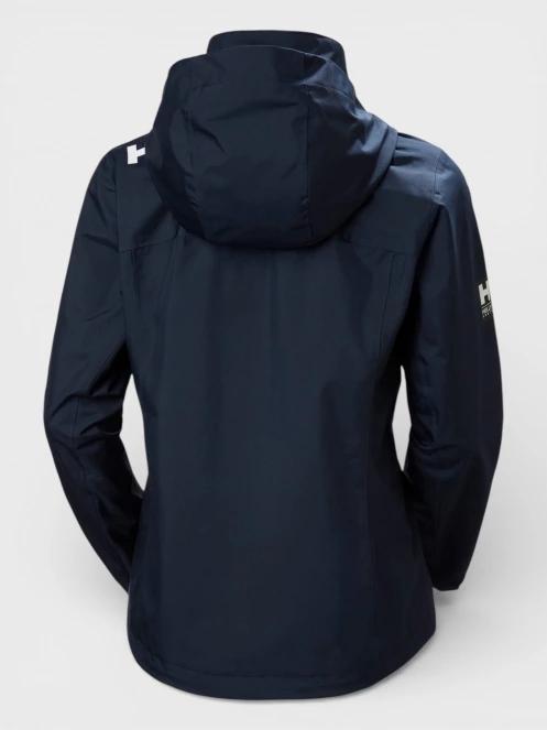 Helly Hansen W Crew Hooded Jacket 2.0 női vitorlás kabát sötétkék színben 7