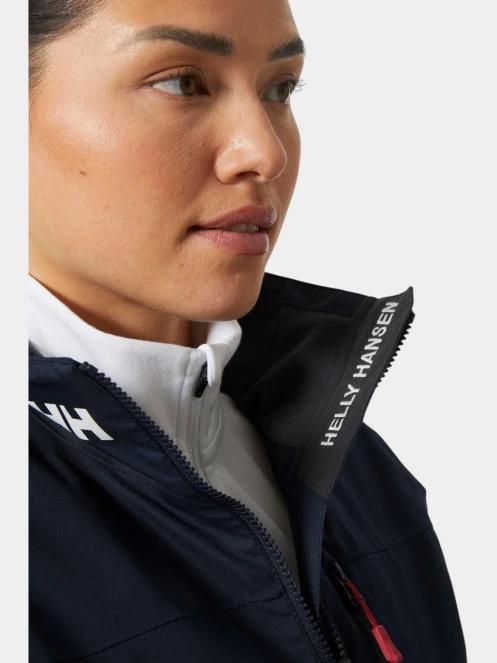 Helly Hansen W Crew Midlayer Jacket 2 női vitorlás kabát sötétkék színben 4