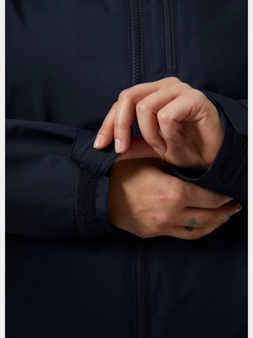 Helly Hansen W Crew Midlayer Jacket 2 női vitorlás kabát sötétkék színben 6