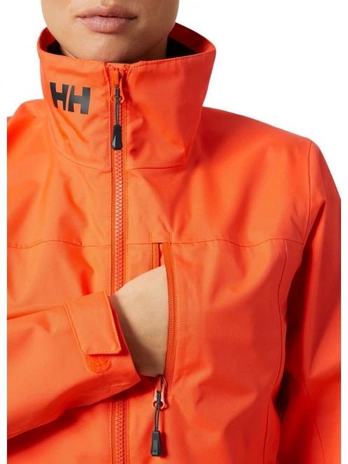 Helly Hansen W Crew Jacket 2.0 női vitorlás kabát narancssárga színben 4