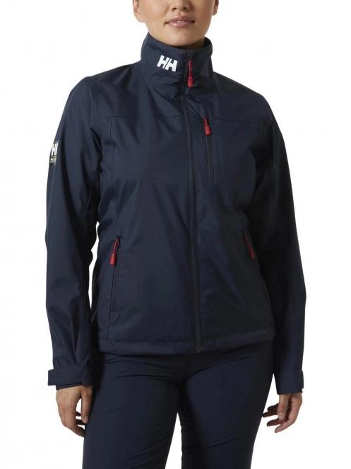 Helly Hansen W Crew Jacket 2.0 női vitorlás kabát sötétkék színben 2