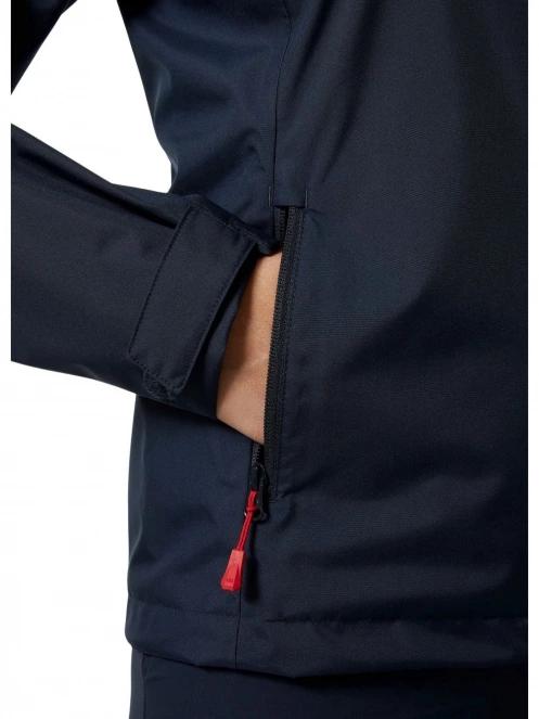 Helly Hansen W Crew Jacket 2.0 női vitorlás kabát sötétkék színben 5