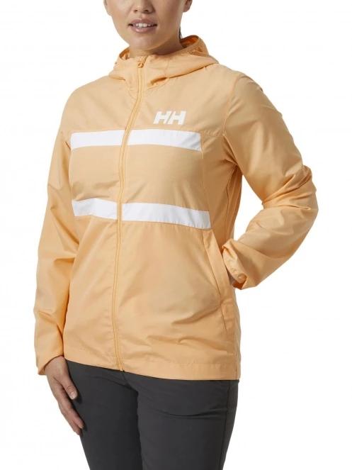Helly Hansen W Salt Stripe Windbreaker női széldzseki narancssárga színben 2