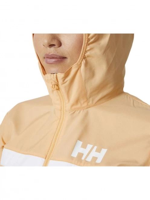 Helly Hansen W Salt Stripe Windbreaker női széldzseki narancssárga színben 4