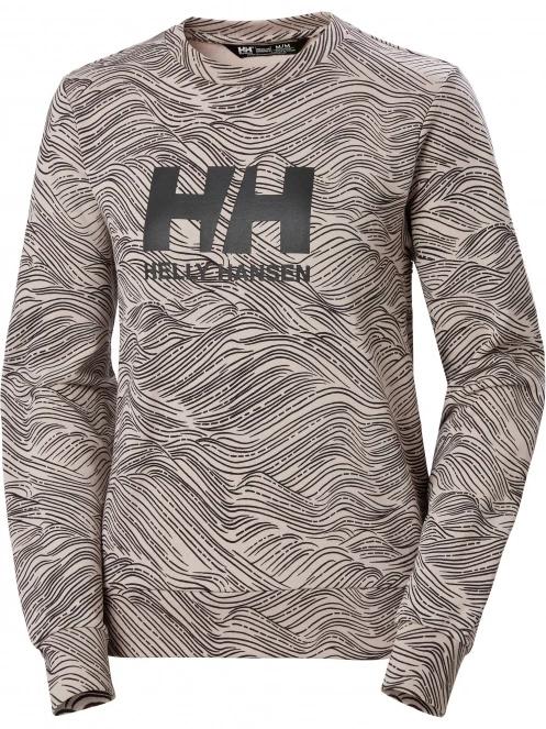 Helly Hansen W Hh Logo Crew Sweat Graphic 2 női pulóver rózsaszín színben 6