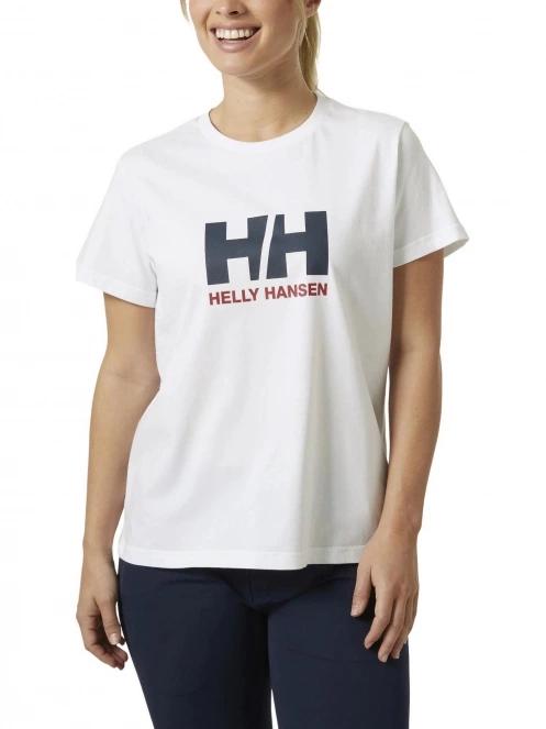 Helly Hansen W Hh Logo T-Shirt 2.0 női rövid ujjú póló fehér színben 2