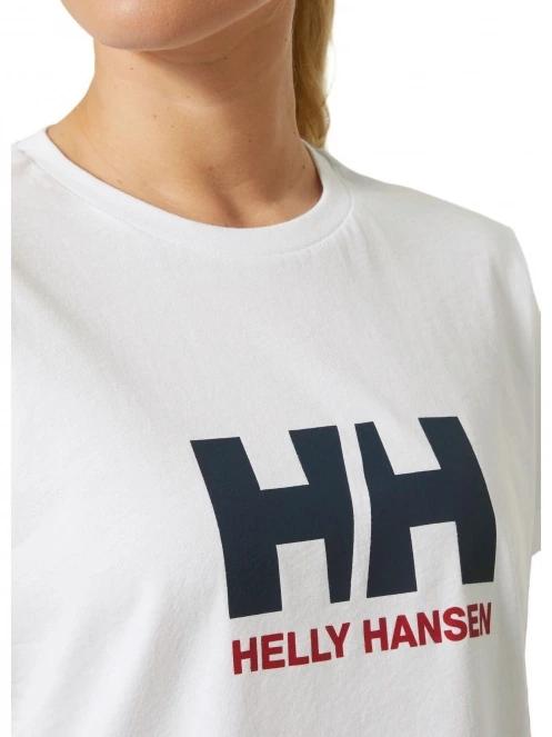 Helly Hansen W Hh Logo T-Shirt 2.0 női rövid ujjú póló fehér színben 4