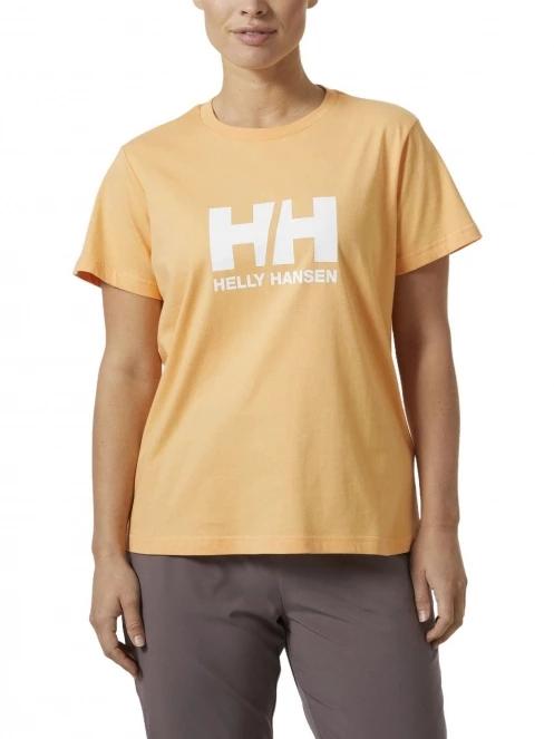 Helly Hansen W Hh Logo T-Shirt 2.0 női rövid ujjú póló narancssárga színben 2