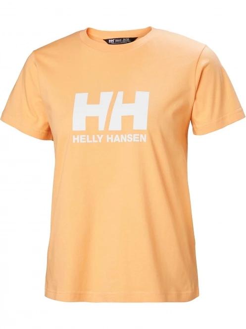 Helly Hansen W Hh Logo T-Shirt 2.0 női rövid ujjú póló narancssárga színben 5
