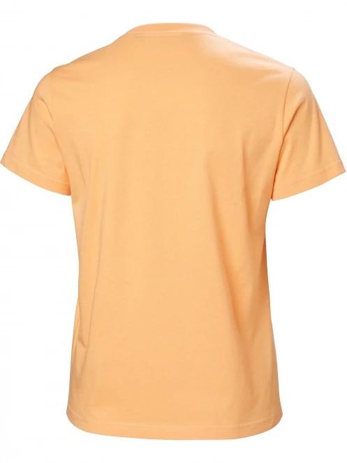 Helly Hansen W Hh Logo T-Shirt 2.0 női rövid ujjú póló narancssárga színben 6