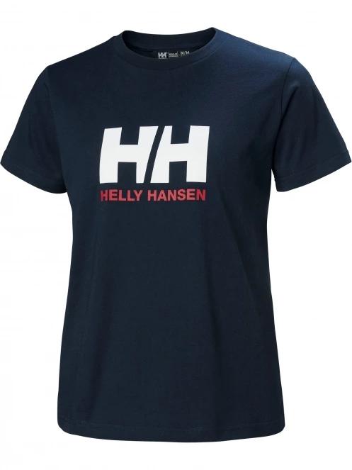 Helly Hansen W Hh Logo T-Shirt 2.0 női rövid ujjú póló sötétkék színben 5