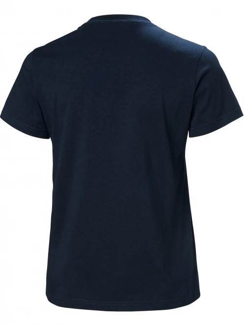 Helly Hansen W Hh Logo T-Shirt 2.0 női rövid ujjú póló sötétkék színben 6