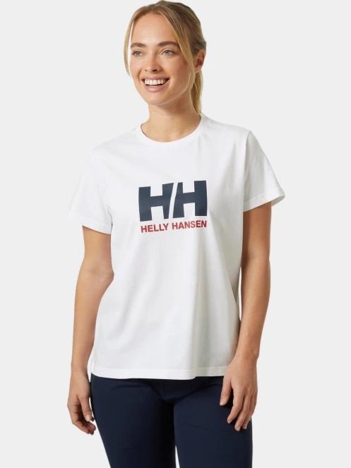 Helly Hansen W Hh Logo T-Shirt 2.0 női rövid ujjú póló fehér színben 2