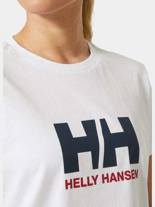 Helly Hansen W Hh Logo T-Shirt 2.0 női rövid ujjú póló fehér színben 4