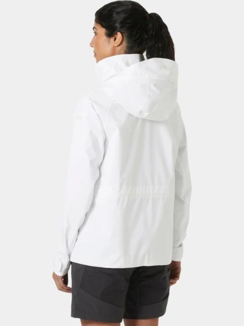 Helly Hansen W Hp Racing Hooded Jacket női vitorlás kabát fehér színben 3