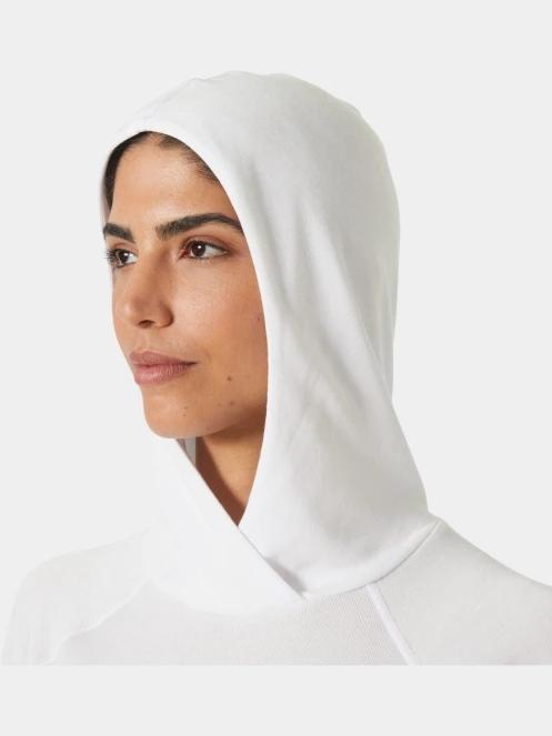Helly Hansen W Inshore Hoodie 2.0 női kapucnis pulóver fehér színben 4
