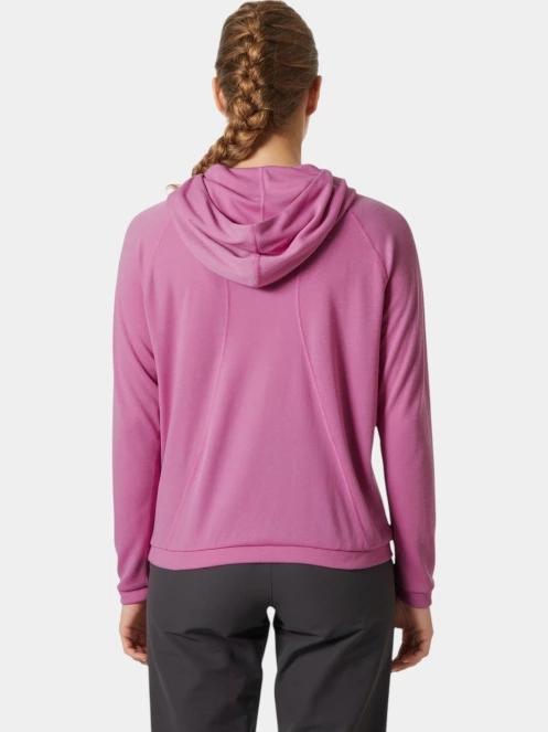 Helly Hansen W Inshore Hoodie 2.0 női kapucnis pulóver rózsaszín színben 3