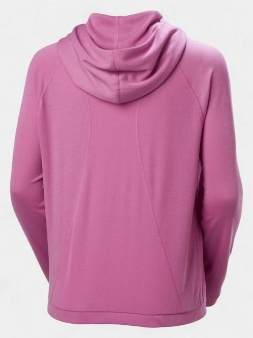 Helly Hansen W Inshore Hoodie 2.0 női kapucnis pulóver rózsaszín színben 7