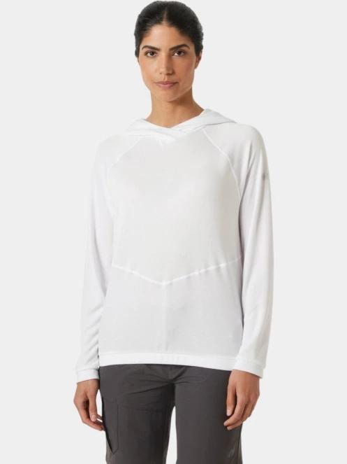 Helly Hansen W Inshore Hoodie 2.0 női kapucnis pulóver fehér színben 2