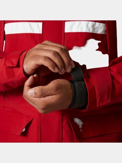 Helly Hansen Pier Jacket 4.0 férfi vitorlás kabát piros színben 6