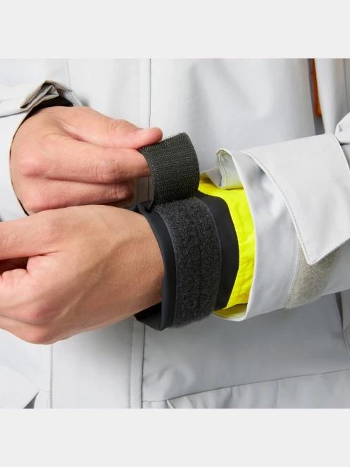 Helly Hansen Pier Jacket 4.0 férfi vitorlás kabát szürke színben 5