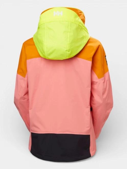 Helly Hansen W Pier Jacket 4.0 női vitorlás kabát rózsaszín színben 12