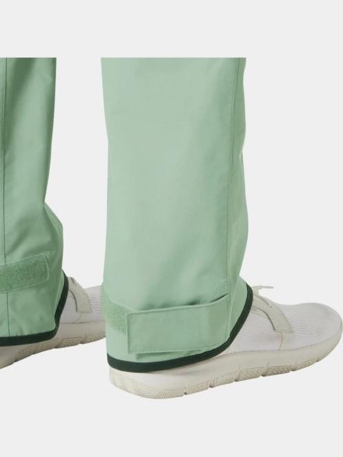 Helly Hansen W Pier 4.0 Bib női vitorlás kabát zöld színben 4