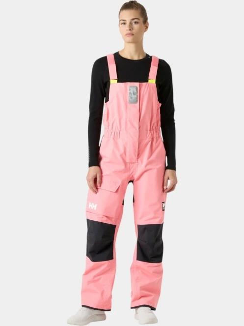 Helly Hansen W Pier Bib 4.0 női vitorlás overál rózsaszín színben 2
