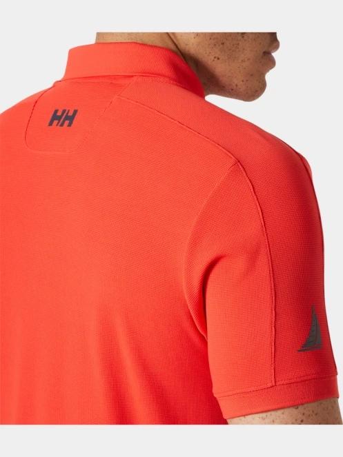 Helly Hansen Hp Race Polo 2.0 férfi galléros póló piros színben 4