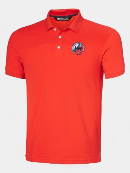 Helly Hansen Hp Race Polo 2.0 férfi galléros póló piros színben 6