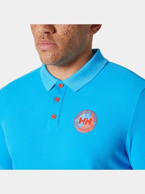 Helly Hansen Hp Race Polo 2.0 férfi galléros póló kék színben 5