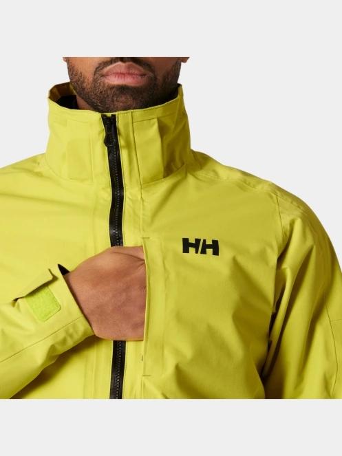 Helly Hansen Hp Storm Racing Jacket férfi vitorlás kabát zöld színben 5