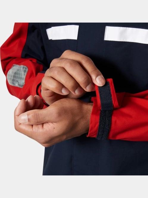 Helly Hansen Quayside Jacket férfi vitorlás kabát piros színben 5