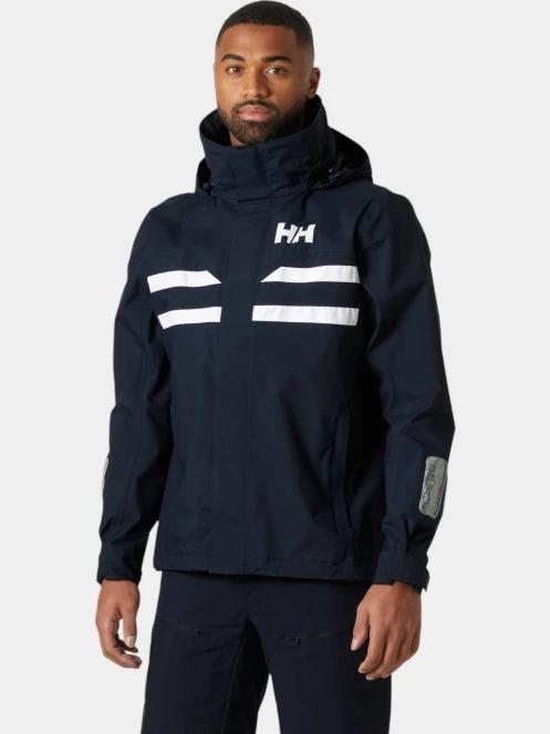 Helly Hansen Quayside Jacket férfi vitorlás kabát sötétkék színben 2