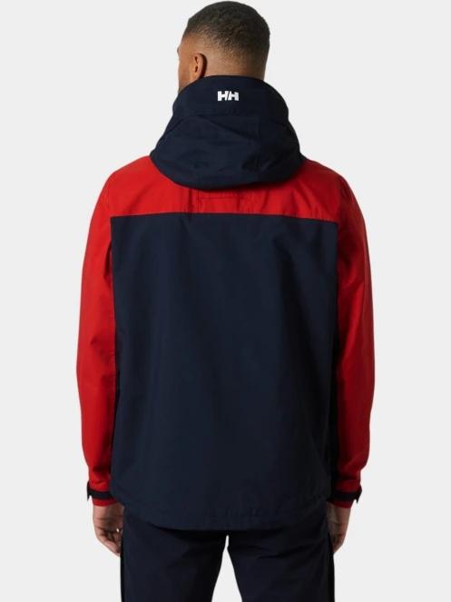 Helly Hansen Quayside Jacket férfi vitorlás kabát piros színben 3
