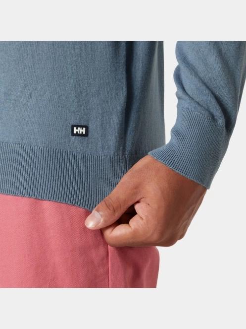 Helly Hansen Quayside Knit férfi pulóver kék színben 4