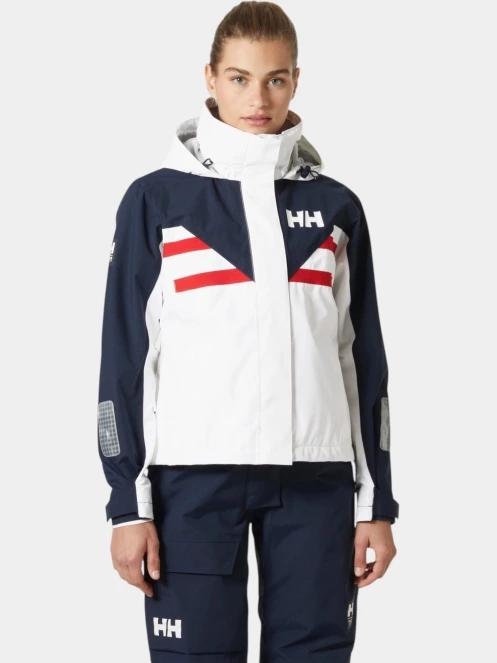 Helly Hansen W Quayside Jacket női vitorlás kabát fehér színben 2