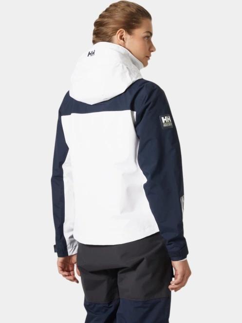 Helly Hansen W Quayside Jacket női vitorlás kabát fehér színben 3