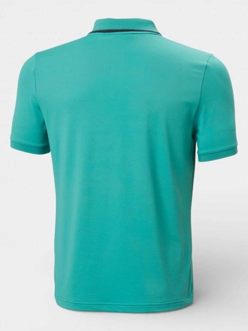 Helly Hansen Hp Figari Polo férfi galléros póló zöld színben 6