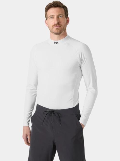 Helly Hansen Waterwear Rashguard férfi hosszú ujjú lycra fehér színben 2