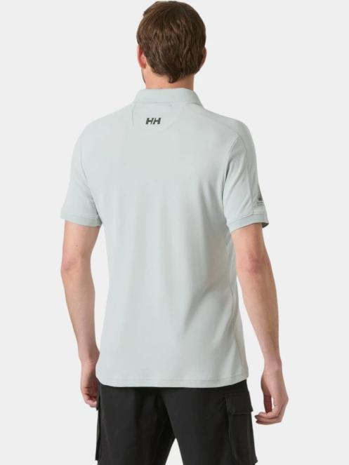 Helly Hansen Hp Race Polo férfi galléros póló szürke színben 3