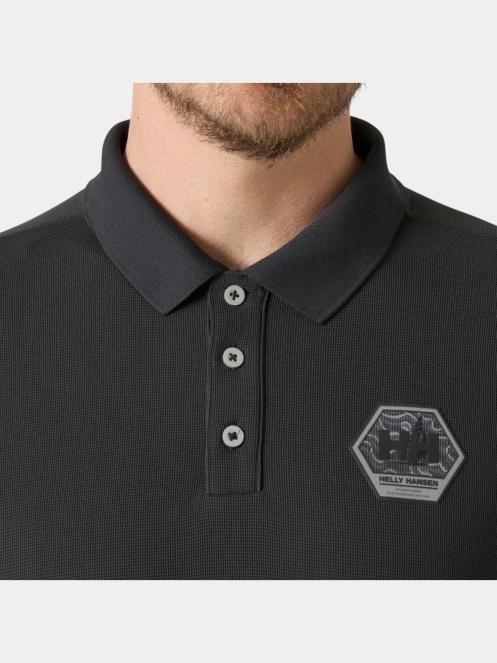 Helly Hansen Hp Race Polo férfi galléros póló fekete színben 4