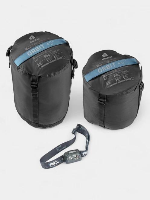 Deuter Orbit +5° hálózsák kék színben 7