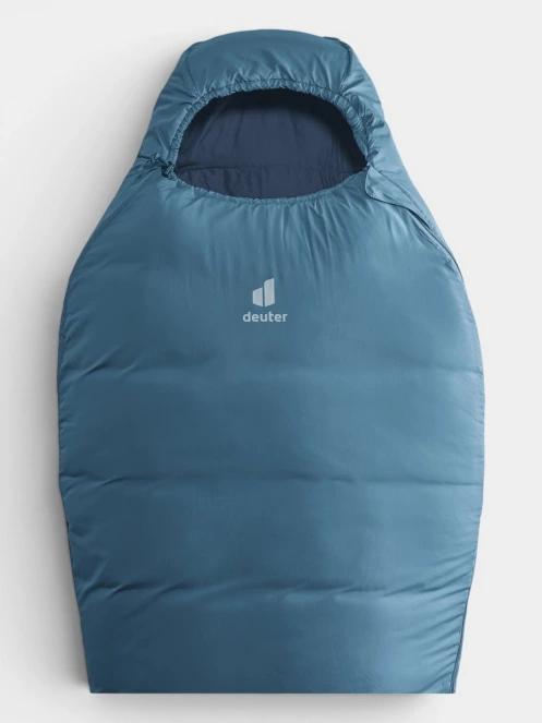 Deuter Orbit +5° hálózsák kék színben 4