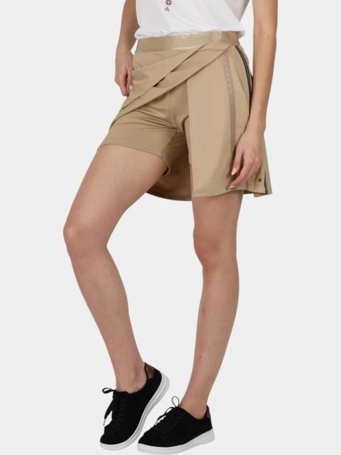 Luhta Luhta Ironniemi női skort barna színben 4