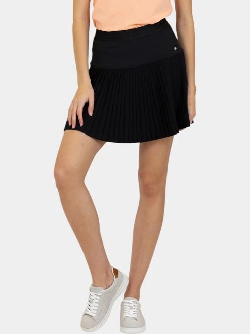 Luhta Luhta Inkarila női skort fekete színben 2