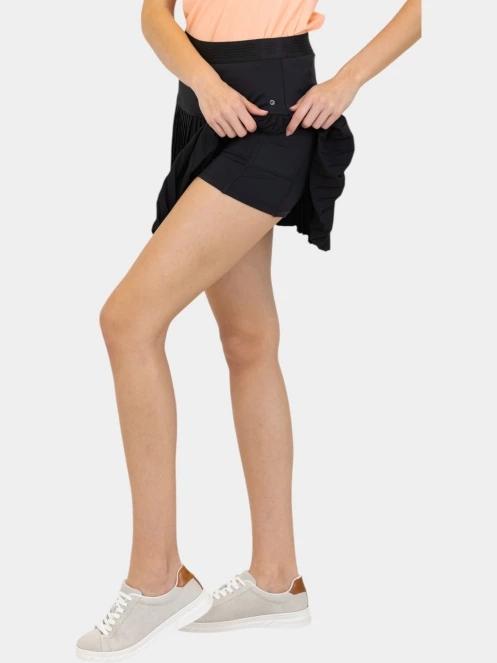 Luhta Luhta Inkarila női skort fekete színben 5